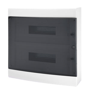 Gewiss AUFPUTZSCHALTKASTEN FÜR WOHNBEREICH - MIT KLEMMLEISTE N (3X16)+(17X10) E (3X16)+(17X10) - (18x2) 36TE IP40 Gewiss AUFPUTZSCHALTKASTEN FÜR WOHNBEREICH - MIT KLEMMLEISTE N (3X16)+(17X10) E (3X16)+(17X10) - (18x2) 36TE IP40